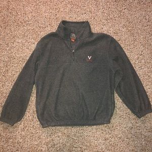 UVA Grey Quarter-zip
